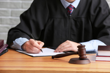 judge writing order