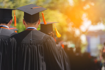 college kid at graduation