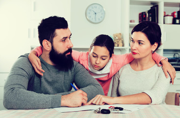 parents and child