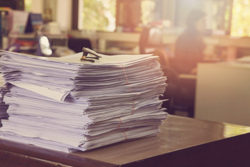stack of papers
