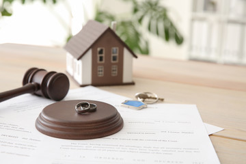gavel rings and house